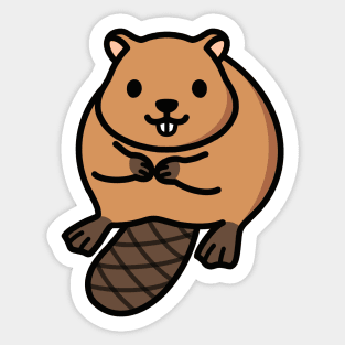 Beaver Sticker